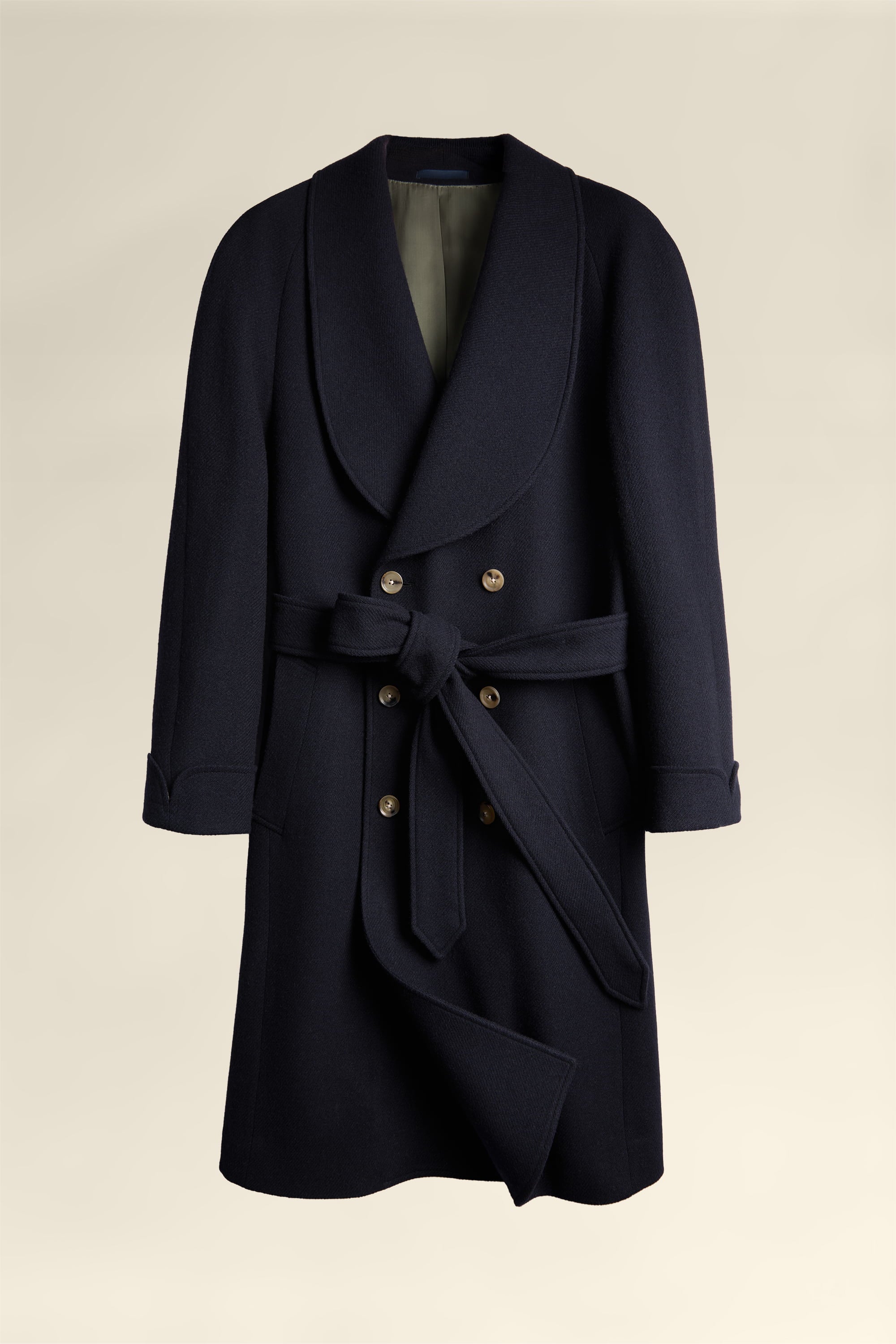 The Aurelian Overcoat in Navy