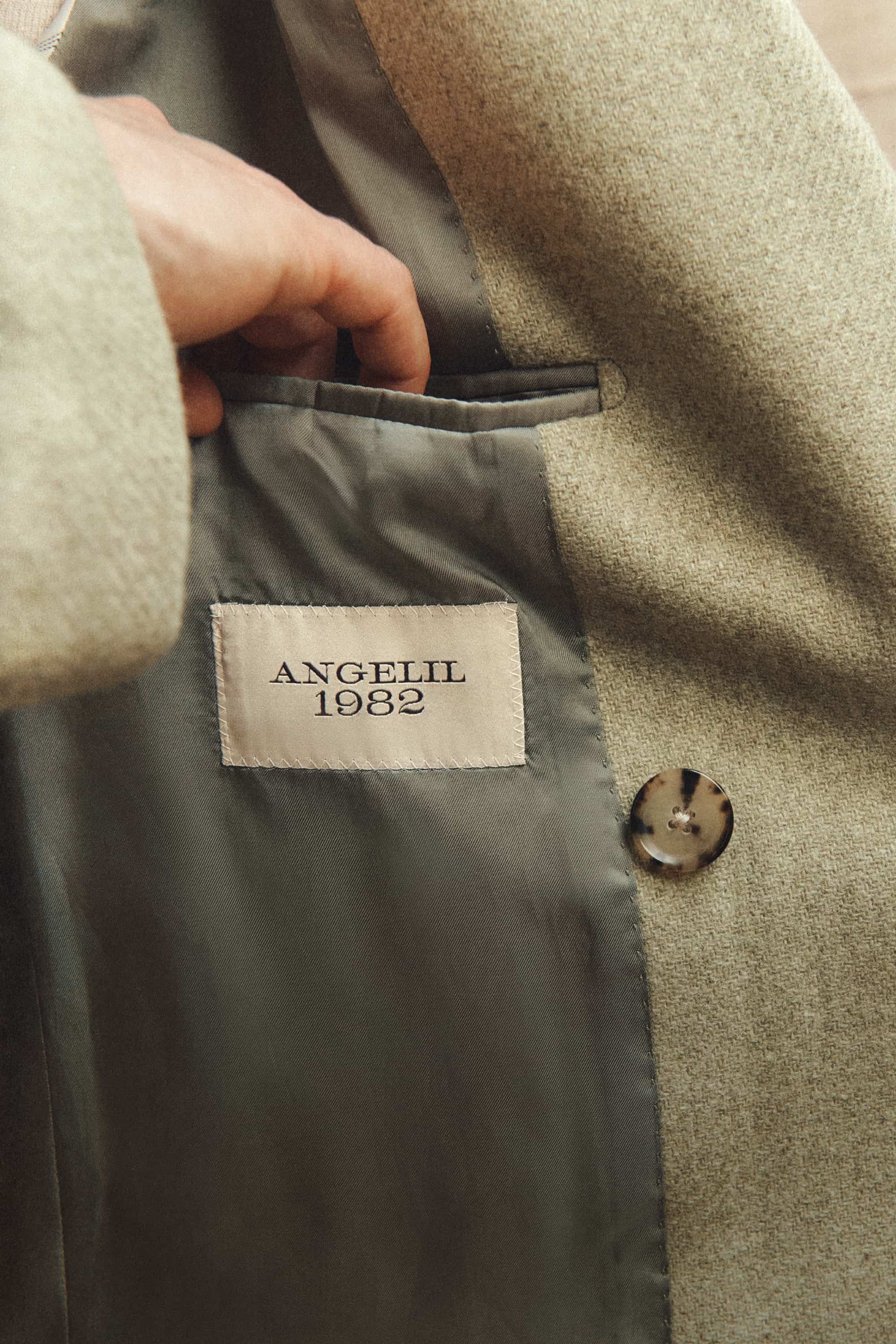 The Aurelian Overcoat in Sage