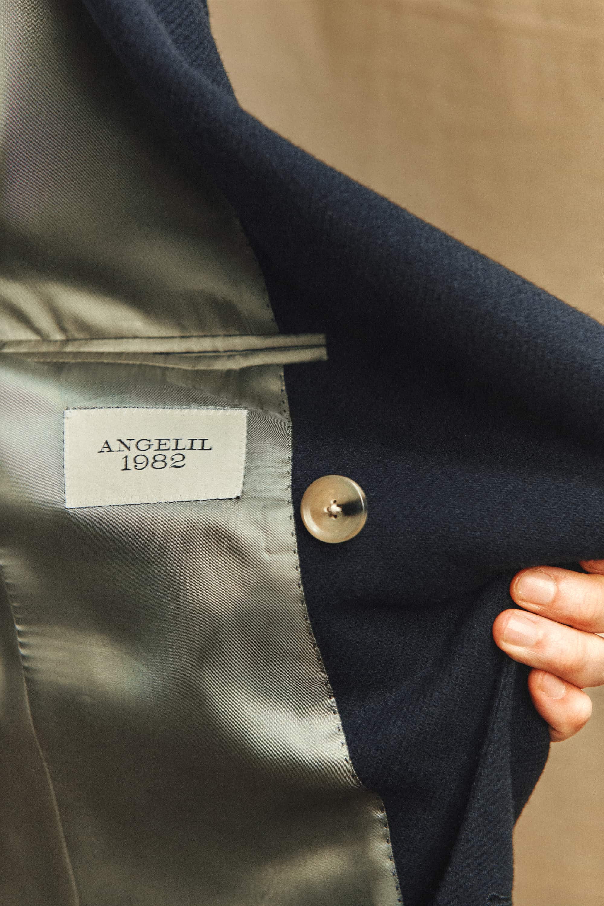 The Aurelian Overcoat in Navy